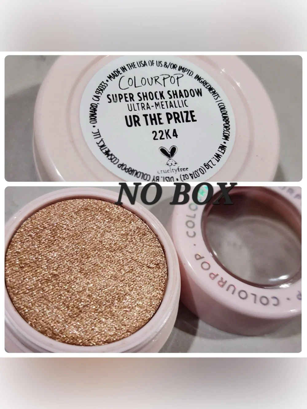 🎁 Colourpop Limited Edition Supershock Eyeshadow | Ur The Prize